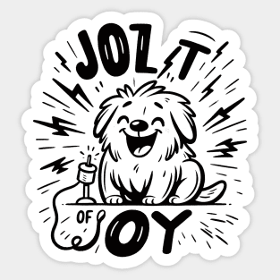 Jolt of Joy Sticker